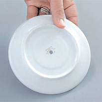 Этажерка из блюдец. Шаг 1