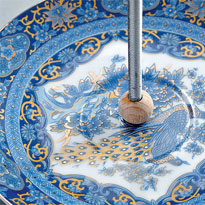 Этажерка из блюдец. Шаг 4