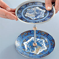 Этажерка из блюдец. Шаг 7