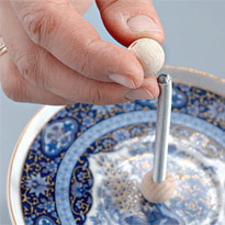 Этажерка из блюдец. Шаг 8