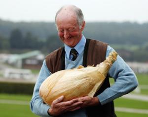 Английский садовник вырастил луковицу размером с Чиполлино