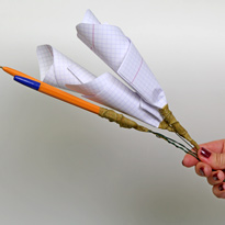 Букет к Дню учителя. Шаг 1