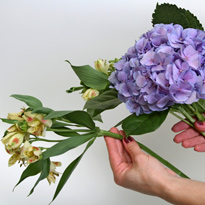 Букет к Дню учителя. Шаг 4