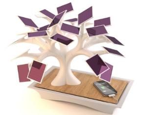 Искусственное комнатное растение может заряжать гаджеты