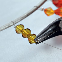 Абажур Краски осени. Шаг 2