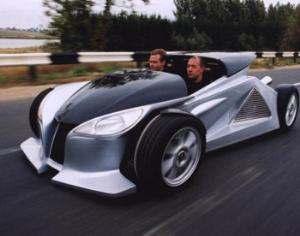 Экологичный футуромобиль соорудили в Латвии