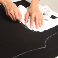 Майка Череп: простой карнавальный костюм к Хэллоуину и не только. Шаг 2