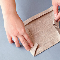 Джинсовый карман для косметики. Шаг 2