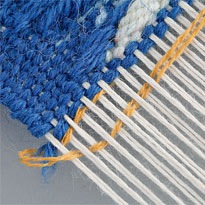 Муфта в русском стиле: как соткать самой. Шаг 6