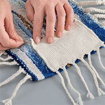 Муфта в русском стиле: как соткать самой. Шаг 8