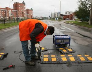 Москва штрафует за лежачих полицейских