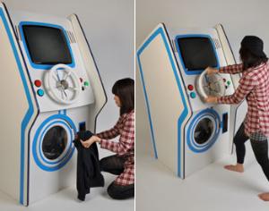 В Британии изобрели стиральную машину, совмещенную с игровым автоматом