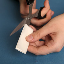 Новогодняя  гирлянда: новая из старой. Шаг 3