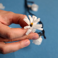 Новогодняя  гирлянда: новая из старой. Шаг 5