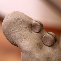 Дракон из глины в пластовой технике. Шаг 13