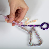 Маска для карнавала из фетра. Шаг 1