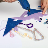 Маска для карнавала из фетра