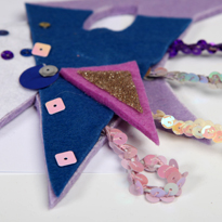 Маска для карнавала из фетра