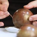 Шоколадный шар с сюрпризом. Шаг №6