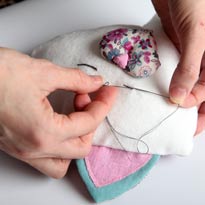 Грелка в виде кошки. Шаг 6