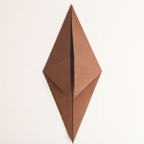 Собака оригами. Как сложить из бумаги терьера. Шаг 7