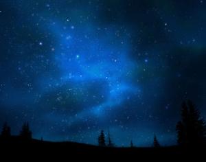 У Млечного Пути — цвет утреннего снега