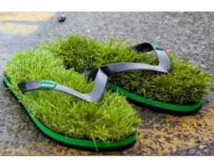 В Австралии продают тапочки со стельками из травы