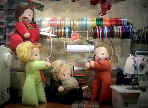 Организация рабочего места рукодельницы