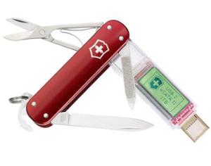 Компания Victorinox выпустила нож с суперфлешкой