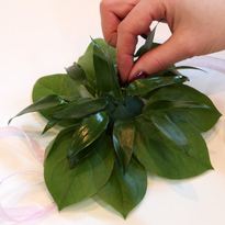 Цветочная композиция к 8 марта. Шаг 3