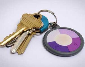 Брелок для ключей подскажет, стоит ли загорать