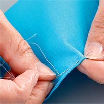 Чехол для подушки с вышивкой кошки. Шаг 3