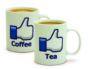 В Великобритании продаются кружки для любителей Facebook
