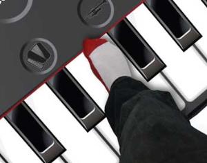 В Великобритании продают пианино для ног