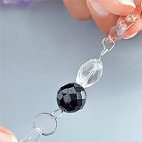 Люстра с подвесками. Шаг 3