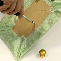 Рамка-поставка для хранения украшений. Шаг 4