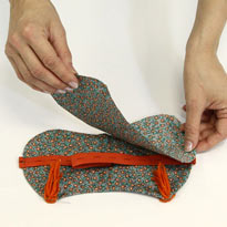 Маска для сна своими руками: модная сова. Шаг 3