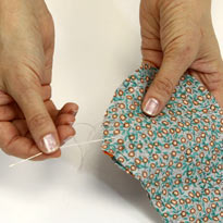 Маска для сна своими руками: модная сова. Шаг 4