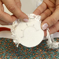 Маска для сна своими руками: модная сова. Шаг 5