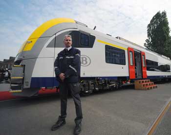 Первый немецкий поезд Desiro для РЖД прибыл в Россию 