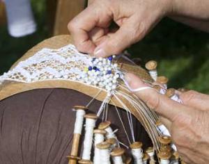 В России демонстрируют старинные датские кружева