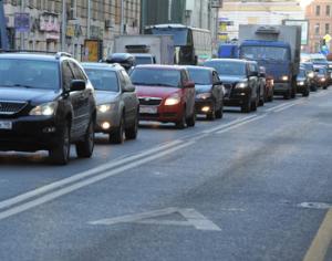 По выделенным полосам можно будет ездить в выходные