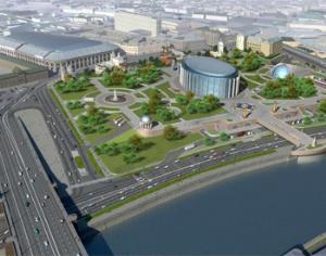 В Зарядье будет большой парк с концертным залом Гергиева