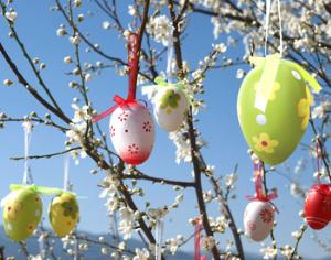 В Россию придет традиция Пасхальных деревьев