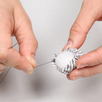 Игрушка-талисман Сарубобо. Шаг 3