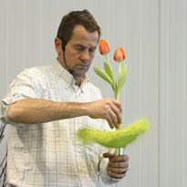 Букет для учителя. Шаг 1