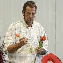 Букет к вечернему платью. Шаг 1