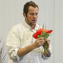 Букет к вечернему платью. Шаг 3