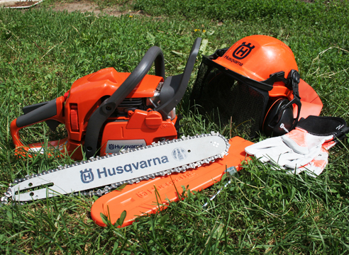 Бензопила Husqvarna 435: тест-драйв 