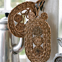 Подставка из рогоза. Шаг 7